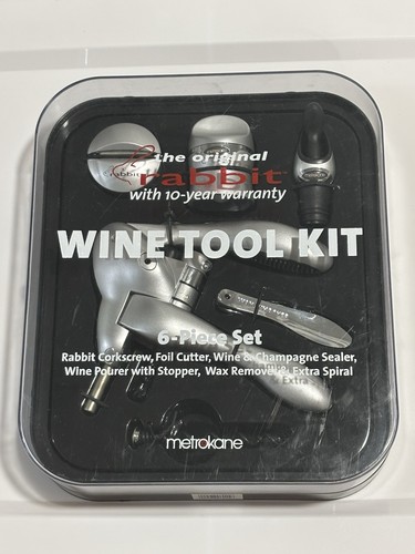 Rabbit metrokane wine tool kit - rabbit,