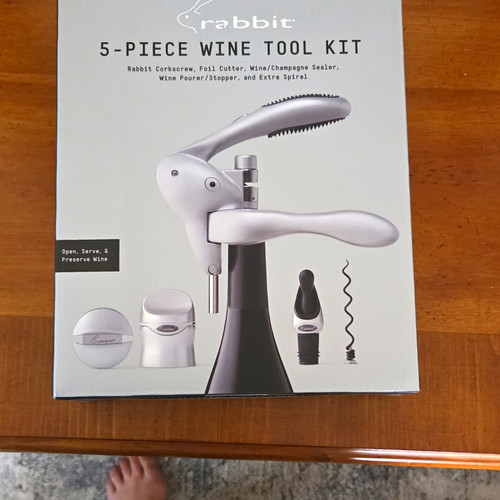Rabbit piece wine tool set - 5-piece,