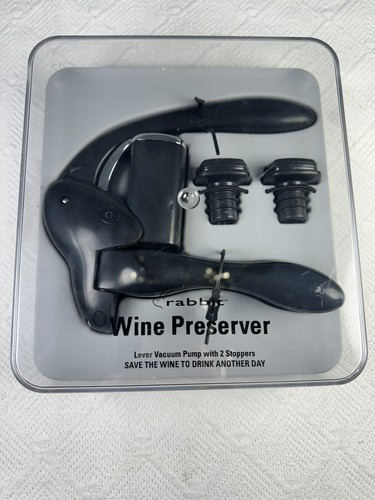Rabbit wine preserver lever - wine,